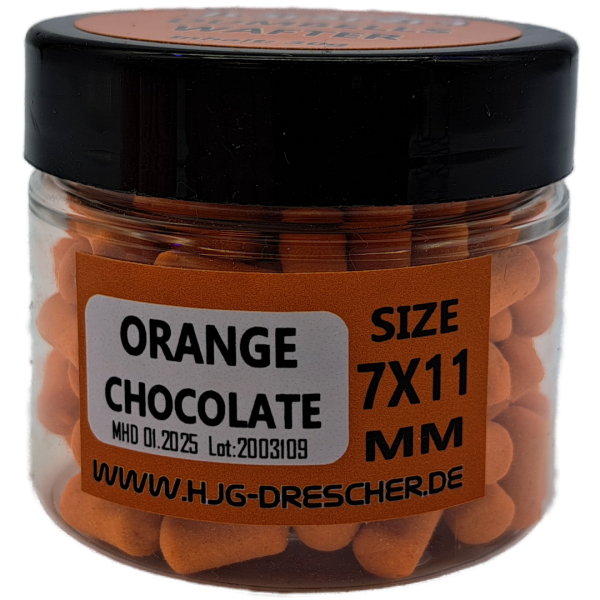 6x8 mm Wafter Chocolate orange